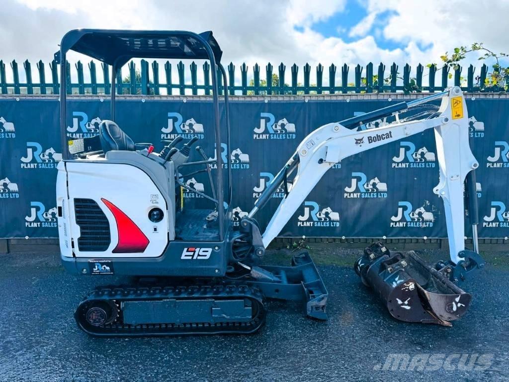 Bobcat E 19 ミニ油圧ショベル 7t以下（ミニユンボ・ミニディガー）