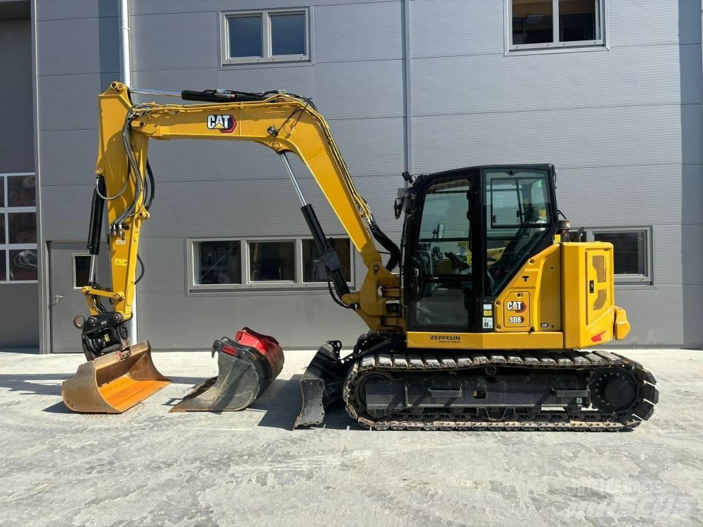 CAT 308 中型油圧ショベル 7ｔ-12ｔ（ユンボ・パワーショベル・バックホー）