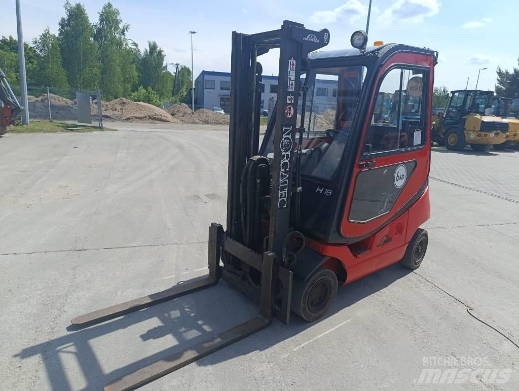 Linde H 18 T-03 LPGフォークリフト
