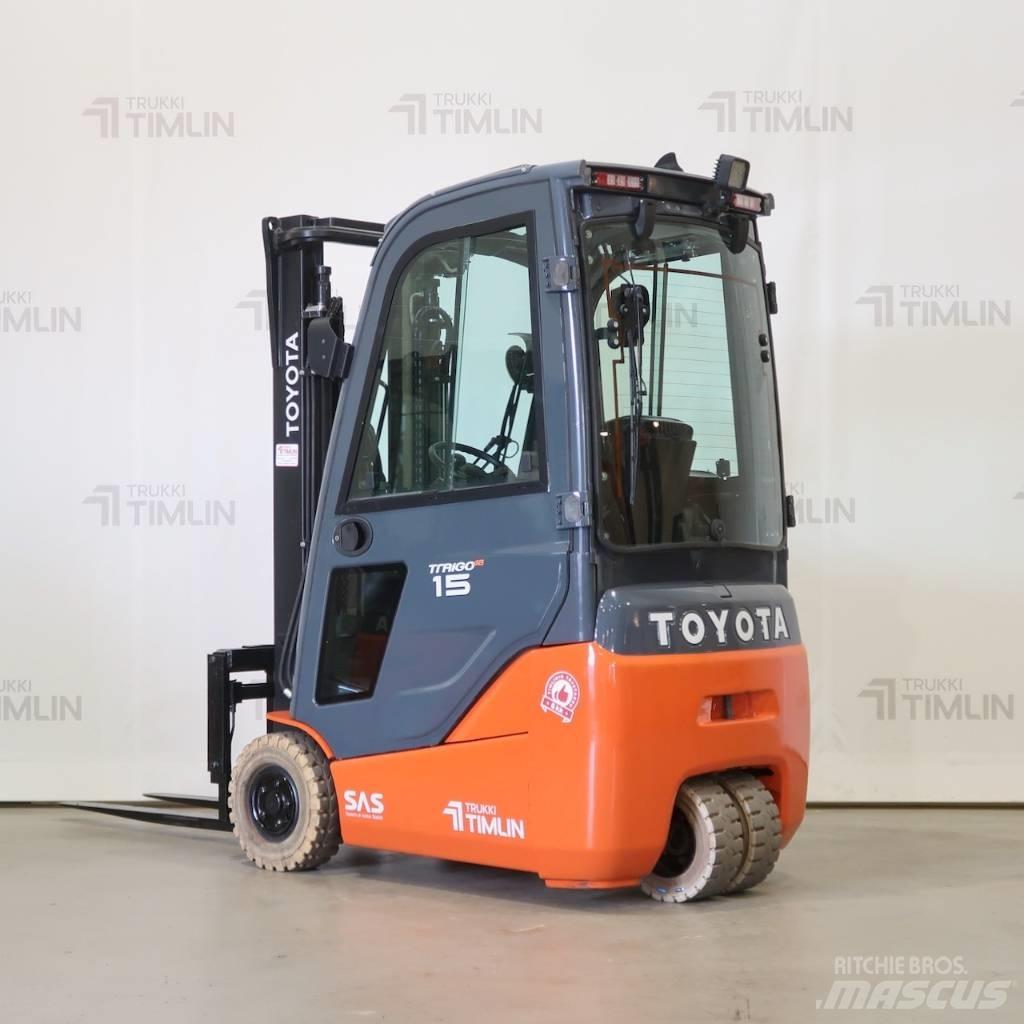 Toyota 8FBE15T バッテリーフォークリフト