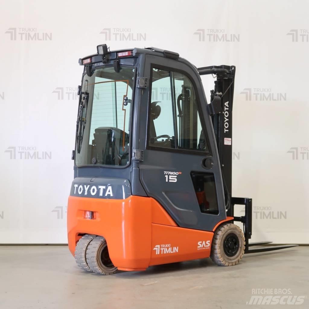Toyota 8FBE15T バッテリーフォークリフト