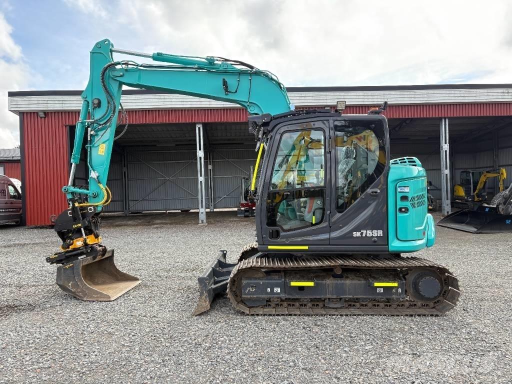 Kobelco SK75SR-7 中型油圧ショベル 7ｔ-12ｔ（ユンボ・パワーショベル・バックホー）