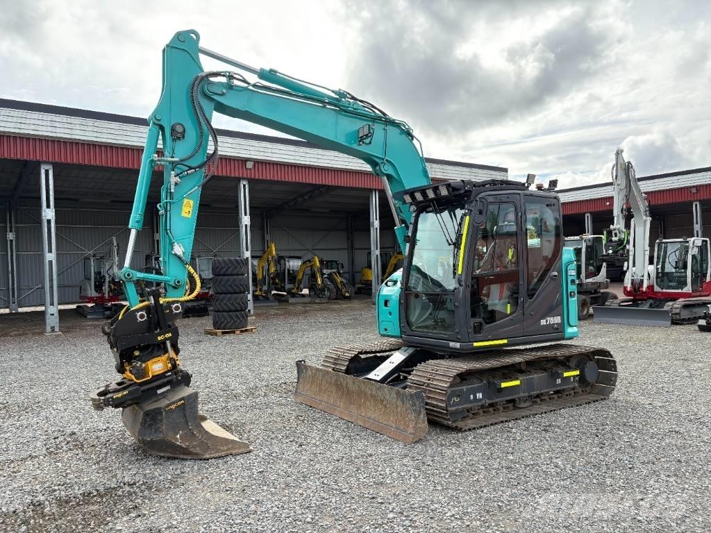 Kobelco SK75SR-7 中型油圧ショベル 7ｔ-12ｔ（ユンボ・パワーショベル・バックホー）