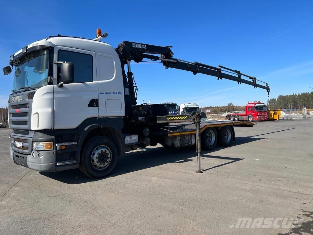 Scania R 420 LB クレーントラック、ユニック車