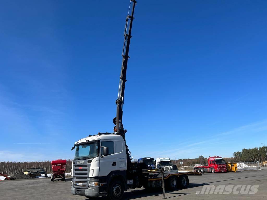 Scania R 420 LB クレーントラック、ユニック車