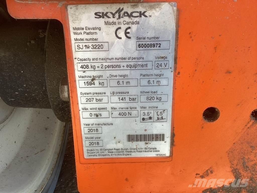 SkyJack SJIII3220 シザースリフト