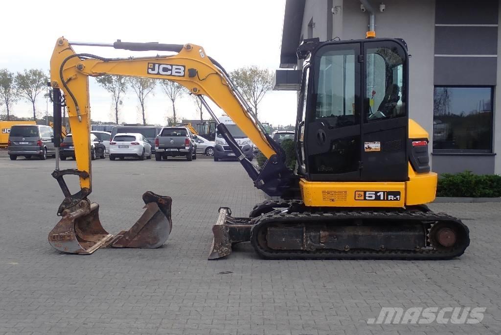 JCB 51 R-1 ミニ油圧ショベル 7t以下（ミニユンボ・ミニディガー）