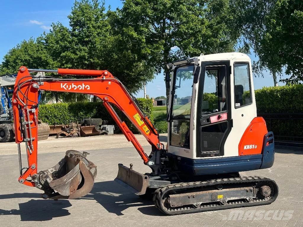 Kubota KX61-3 ミニ油圧ショベル 7t以下（ミニユンボ・ミニディガー）