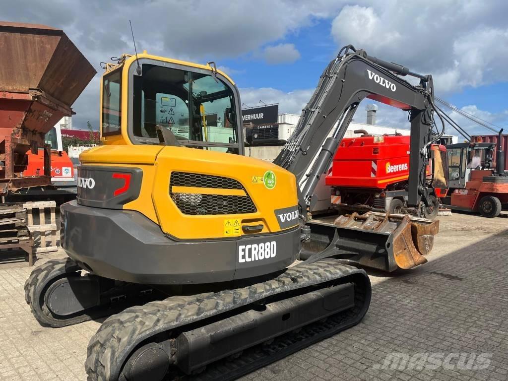Volvo ECR 88 D 中型油圧ショベル 7ｔ-12ｔ（ユンボ・パワーショベル・バックホー）
