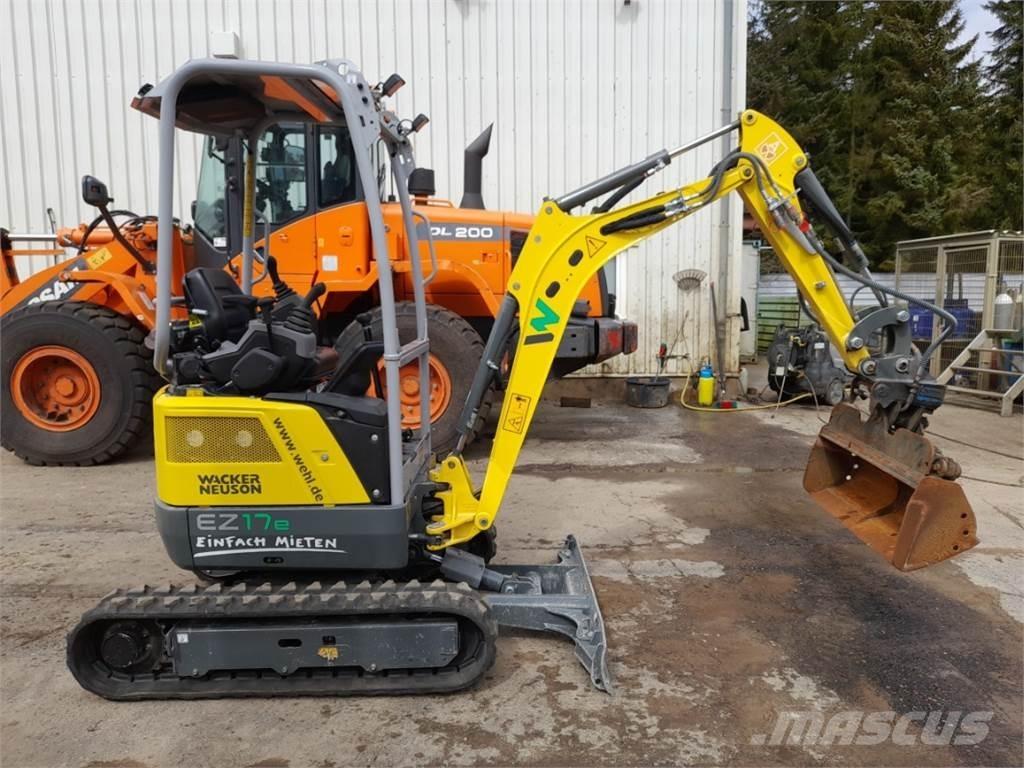 Neuson EZ17E ミニ油圧ショベル 7t以下（ミニユンボ・ミニディガー）