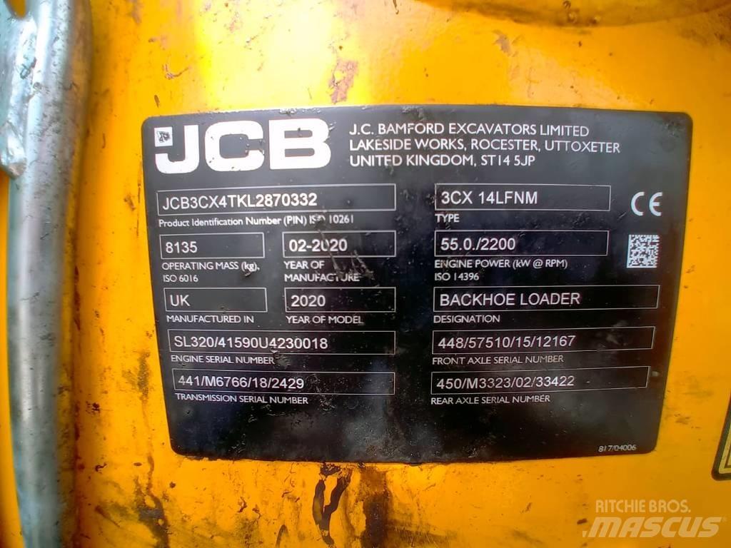 JCB 3 CX 4 T バックホーローダー