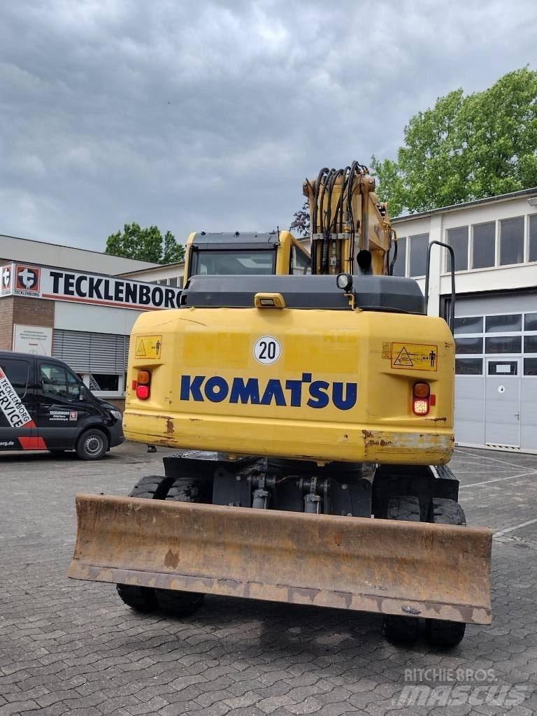 Komatsu PW 148-8 ホイール式油圧ショベル（パワーショベル・ユンボ・バックホー）