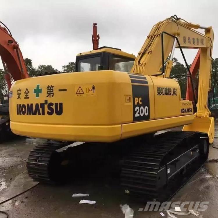 Komatsu pc200-7 大型油圧ショベル12t以上（パワーショベル・ユンボ）