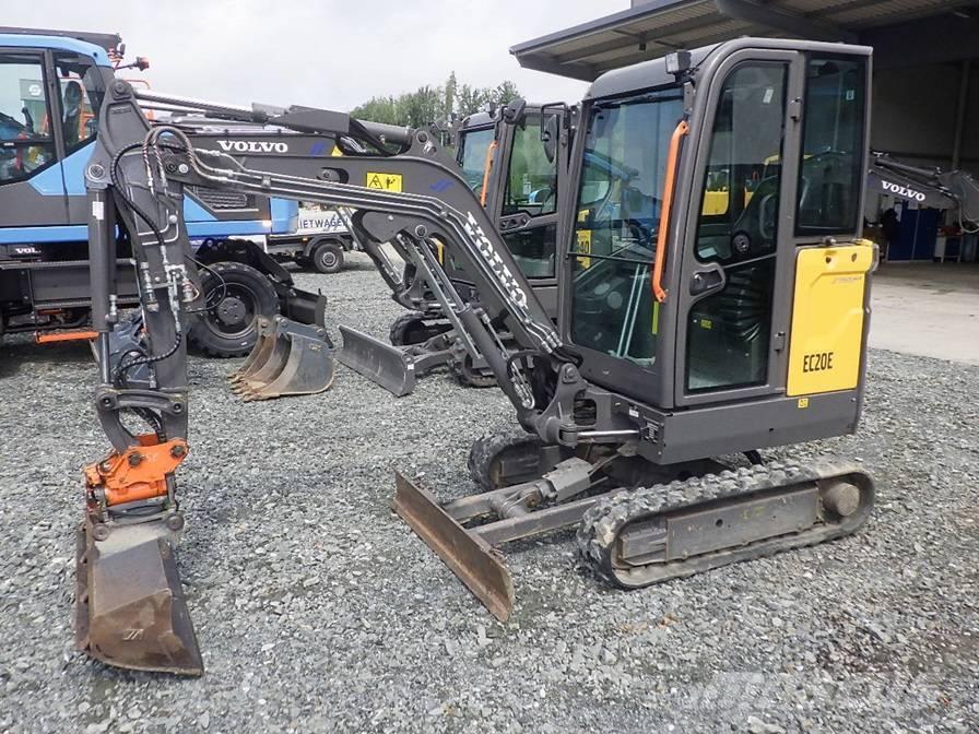 Volvo EC 20 E ミニ油圧ショベル 7t以下（ミニユンボ・ミニディガー）