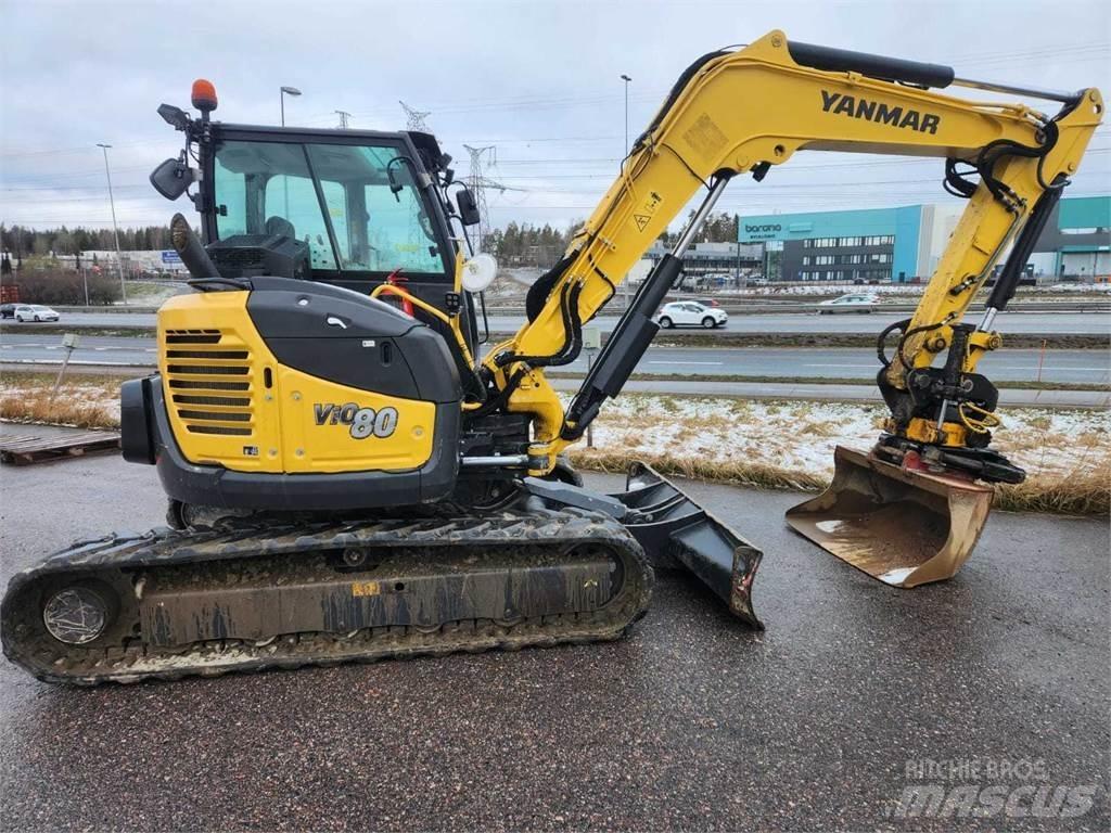 Yanmar VIO 80-1A 中型油圧ショベル 7ｔ-12ｔ（ユンボ・パワーショベル・バックホー）