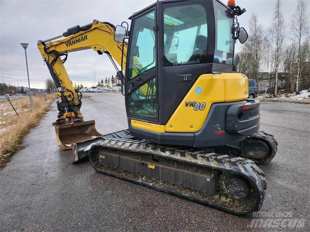 Yanmar VIO 80-1A 中型油圧ショベル 7ｔ-12ｔ（ユンボ・パワーショベル・バックホー）