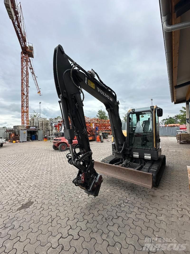 Volvo ECR 58D ミニ油圧ショベル 7t以下（ミニユンボ・ミニディガー）