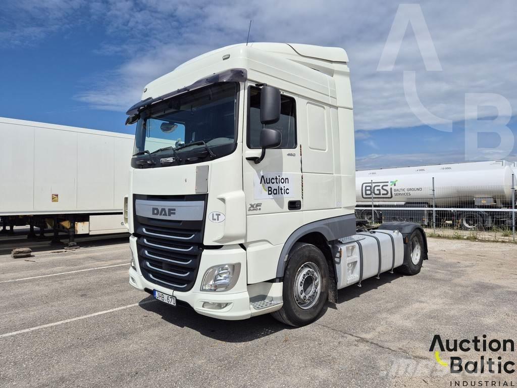 DAF XF 460 FT 中古トラクターヘッド | トレーラーヘッド