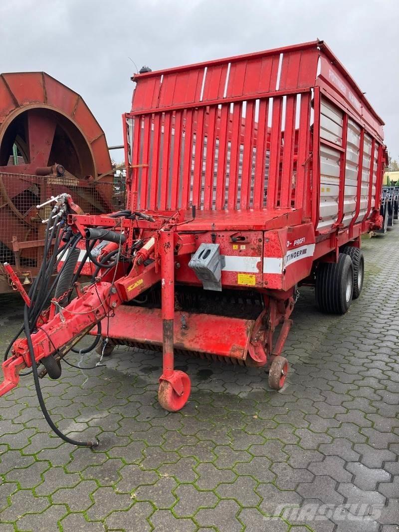 Pöttinger SW102MAT セルフローディングトレーラー