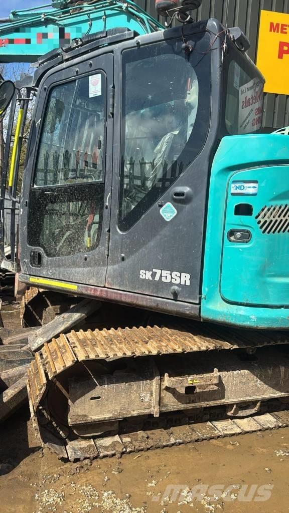 Kobelco SK 75 SR 中型油圧ショベル 7ｔ-12ｔ（ユンボ・パワーショベル・バックホー）