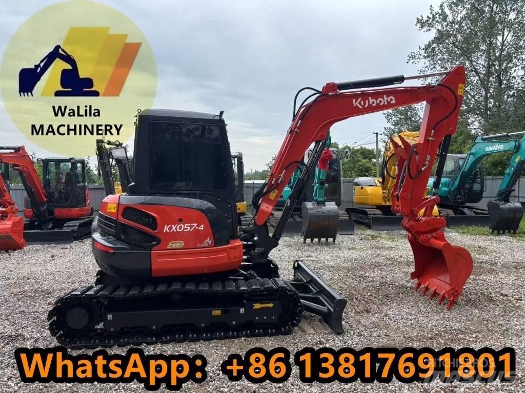 Kubota KX 057-4 ミニ油圧ショベル 7t以下（ミニユンボ・ミニディガー）