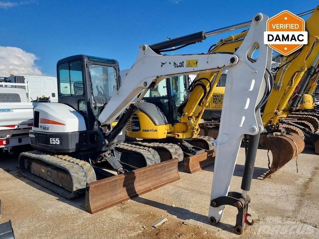 Bobcat E55 ミニ油圧ショベル 7t以下（ミニユンボ・ミニディガー）