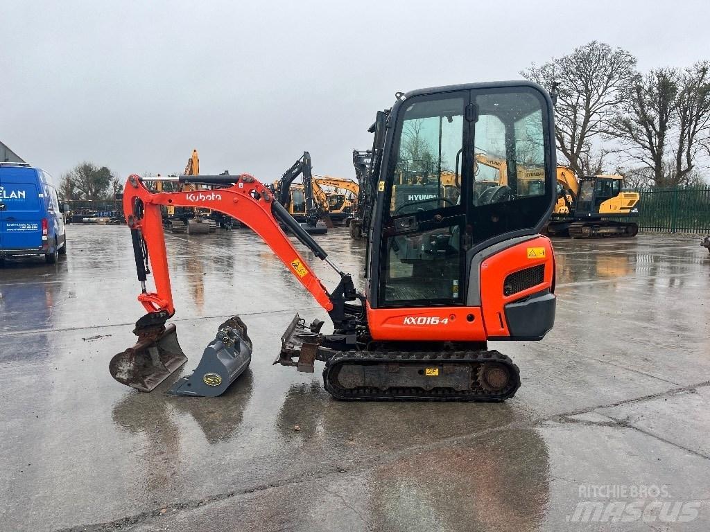 Kubota KX 016-4 ミニ油圧ショベル 7t以下（ミニユンボ・ミニディガー）