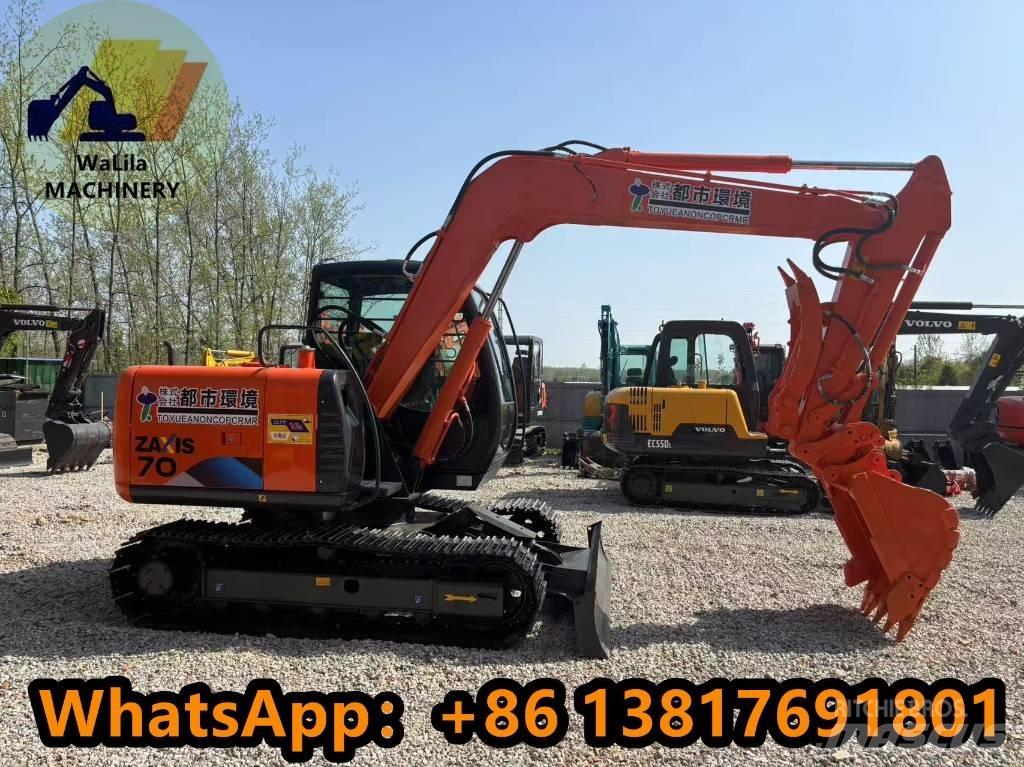 Hitachi ZX 70 ミニ油圧ショベル 7t以下（ミニユンボ・ミニディガー）