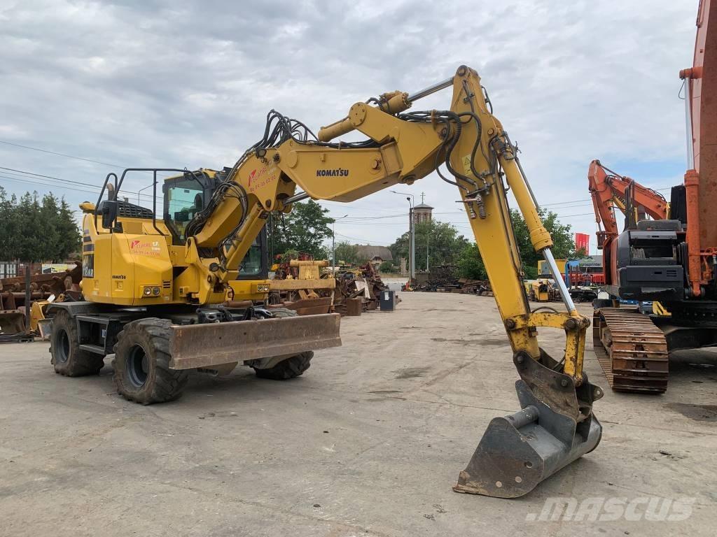 Komatsu PW118MR-11W ホイール式油圧ショベル（パワーショベル・ユンボ・バックホー）