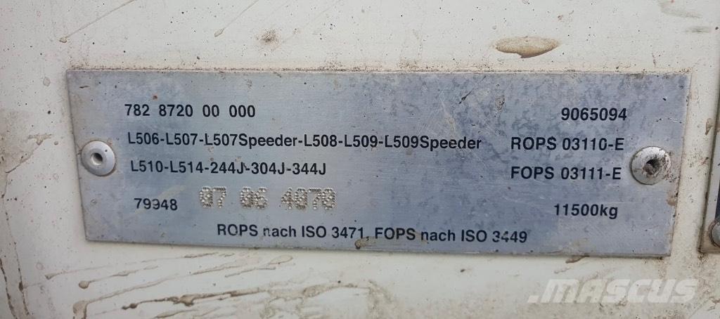 Liebherr L 507 ホイールローダー・タイヤショベル