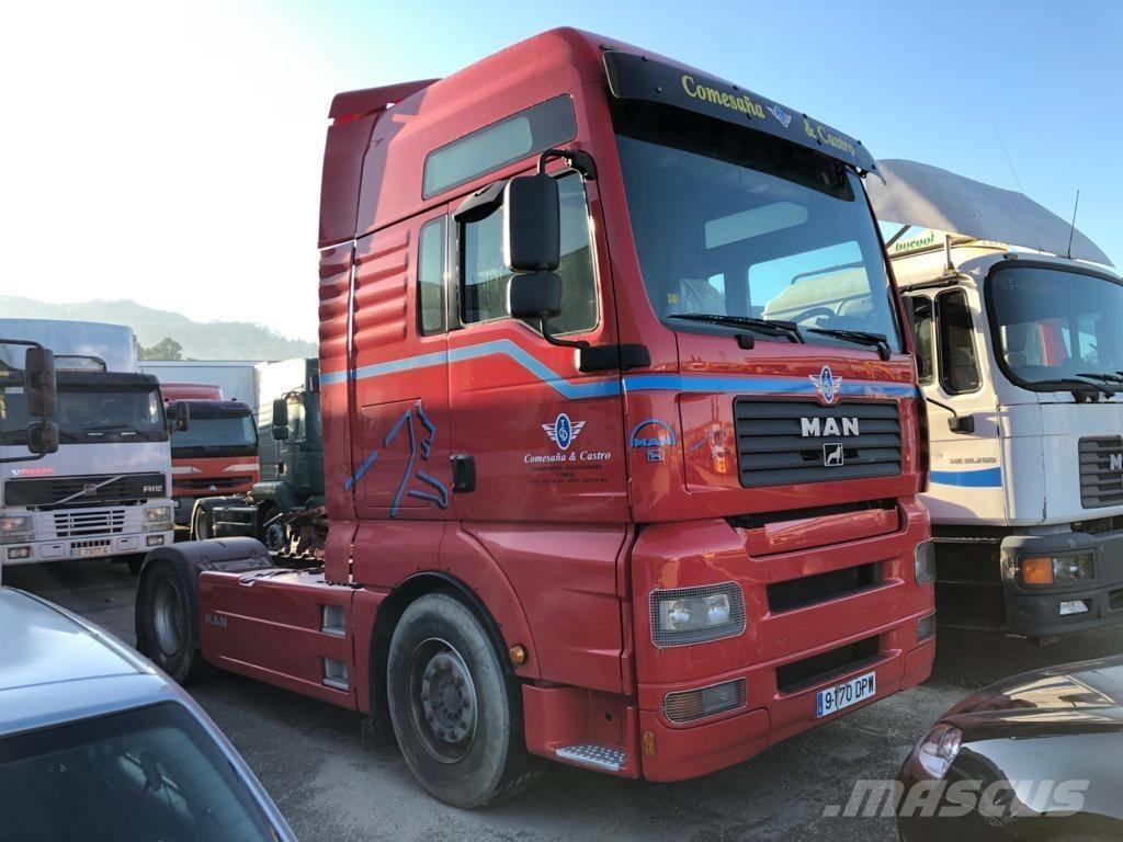 MAN TGA 18.480 中古トラクターヘッド | トレーラーヘッド