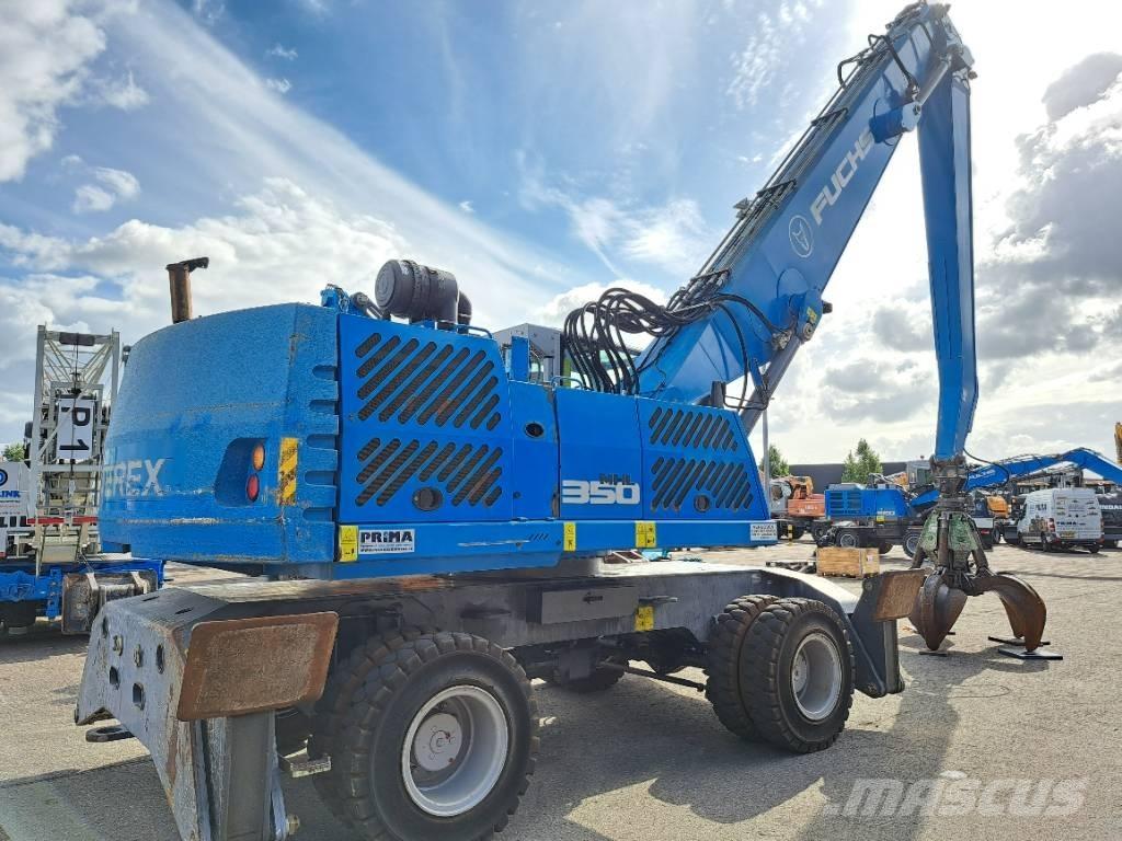 Fuchs MHL350E + Polyp 廃棄物／工業産廃処理機