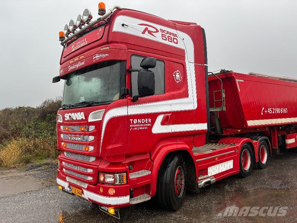 Scania R 580 中古トラクターヘッド | トレーラーヘッド