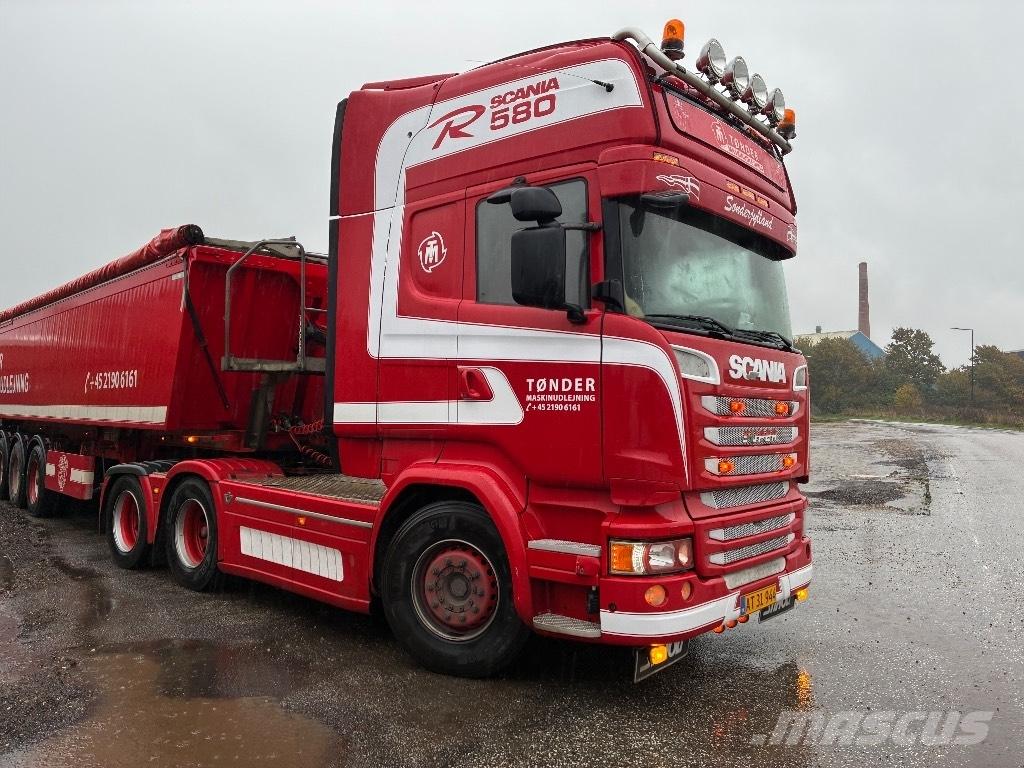 Scania R 580 中古トラクターヘッド | トレーラーヘッド
