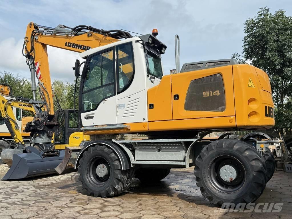 Liebherr A 914 ホイール式油圧ショベル（パワーショベル・ユンボ・バックホー）
