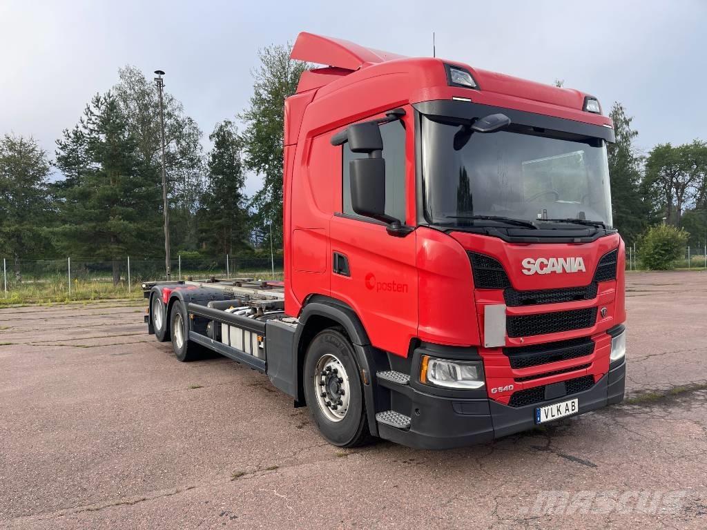 Scania G 540 コンテナ、海コン車