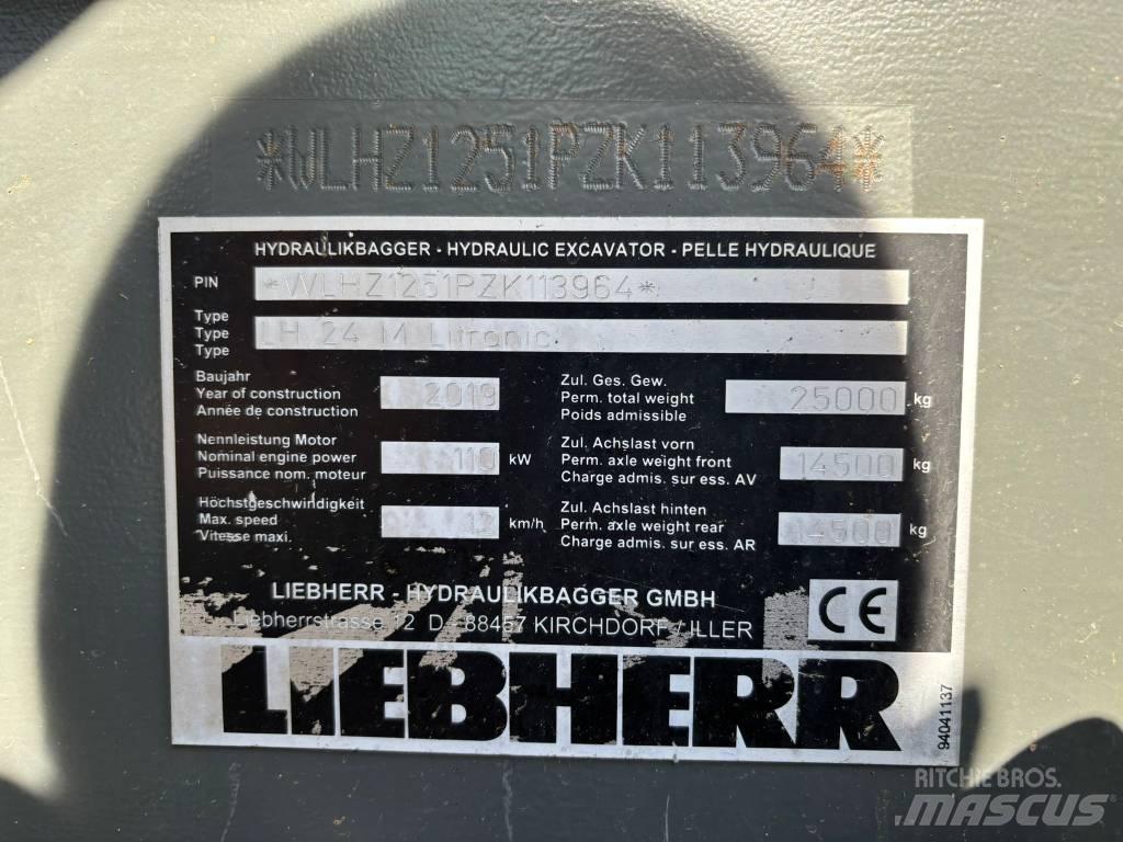 Liebherr LH 24 M 廃棄物／工業産廃処理機