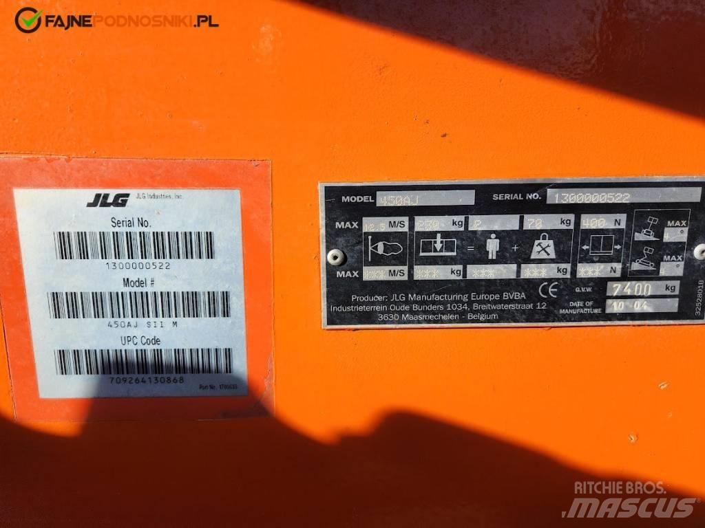 JLG 450 AJ II ブームリフト　屈伸型