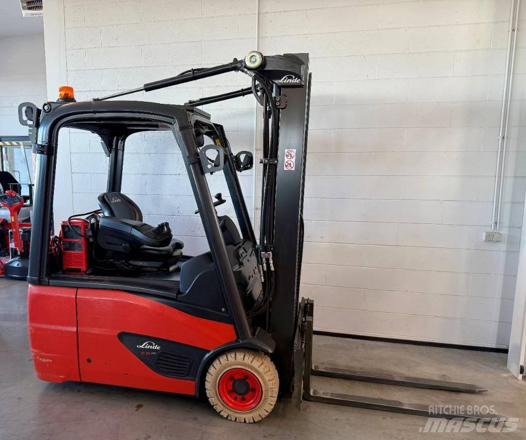 Linde E16/386-02 バッテリーフォークリフト