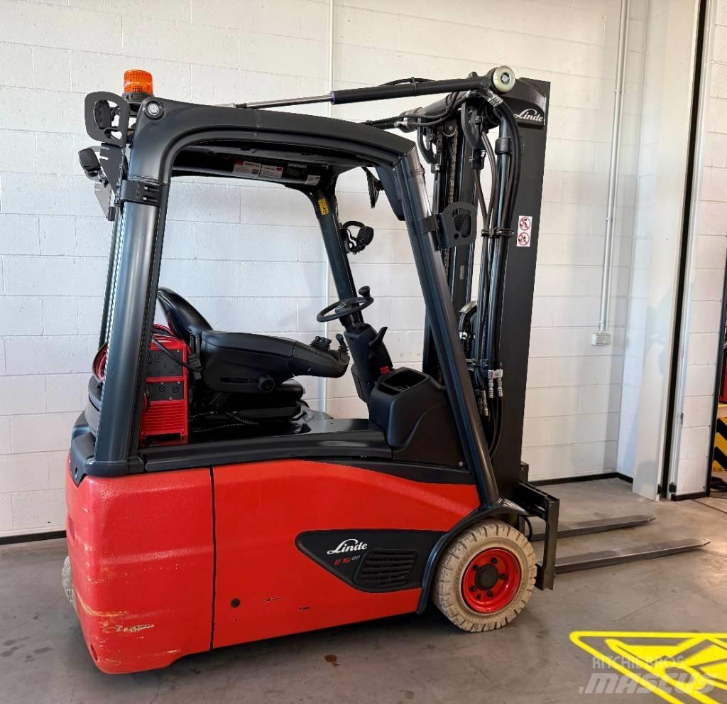 Linde E16/386-02 バッテリーフォークリフト