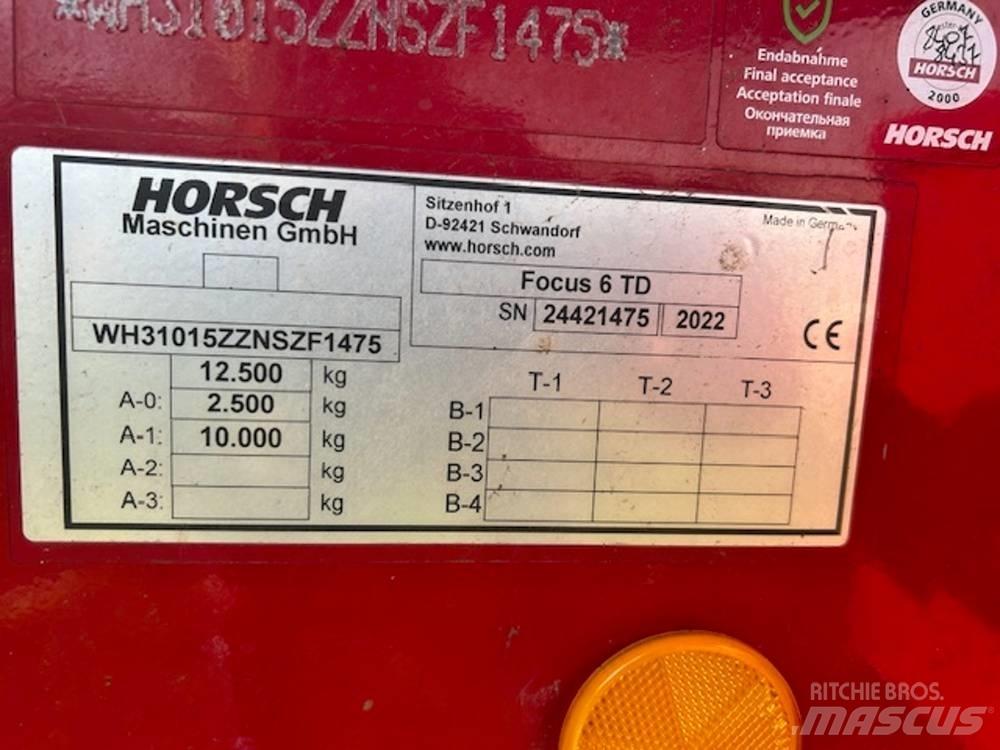 Horsch Focus 6 TD コンビネーションドリル