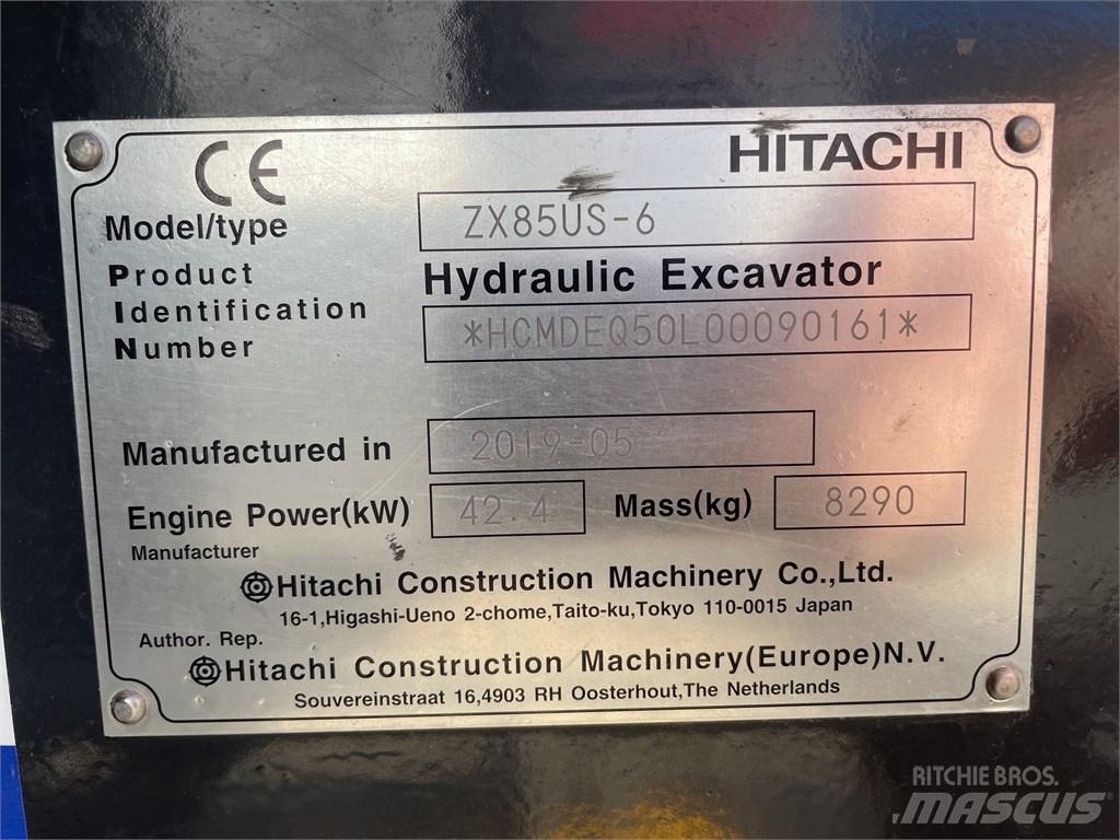 Hitachi ZX 85 US-6 中型油圧ショベル 7ｔ-12ｔ（ユンボ・パワーショベル・バックホー）