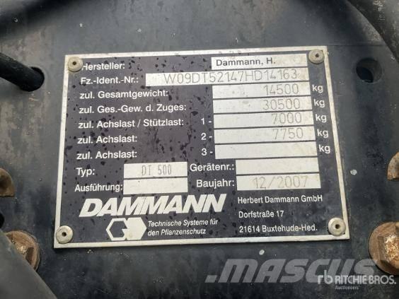 Dammann DT 5000 自走式噴霧器