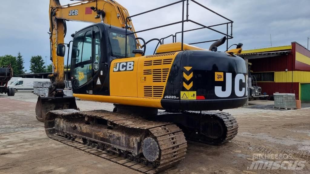 JCB JS 220 LC 大型油圧ショベル12t以上（パワーショベル・ユンボ）