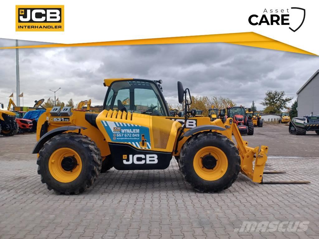 JCB 531-70 テレスコーピックハンドラー