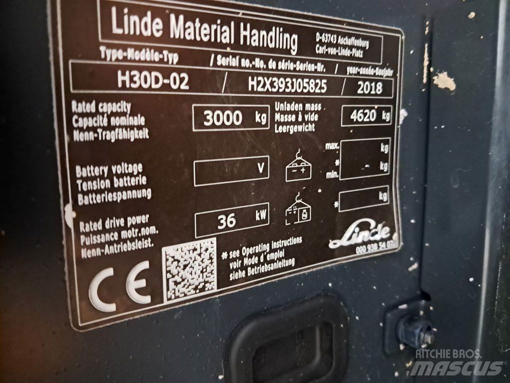 Linde H30D-02 ディーゼル・軽油