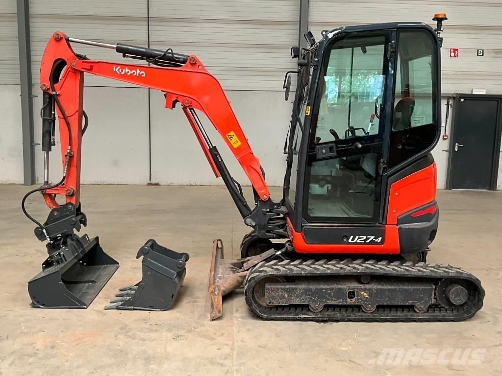 Kubota U 27-4 ミニ油圧ショベル 7t以下（ミニユンボ・ミニディガー）
