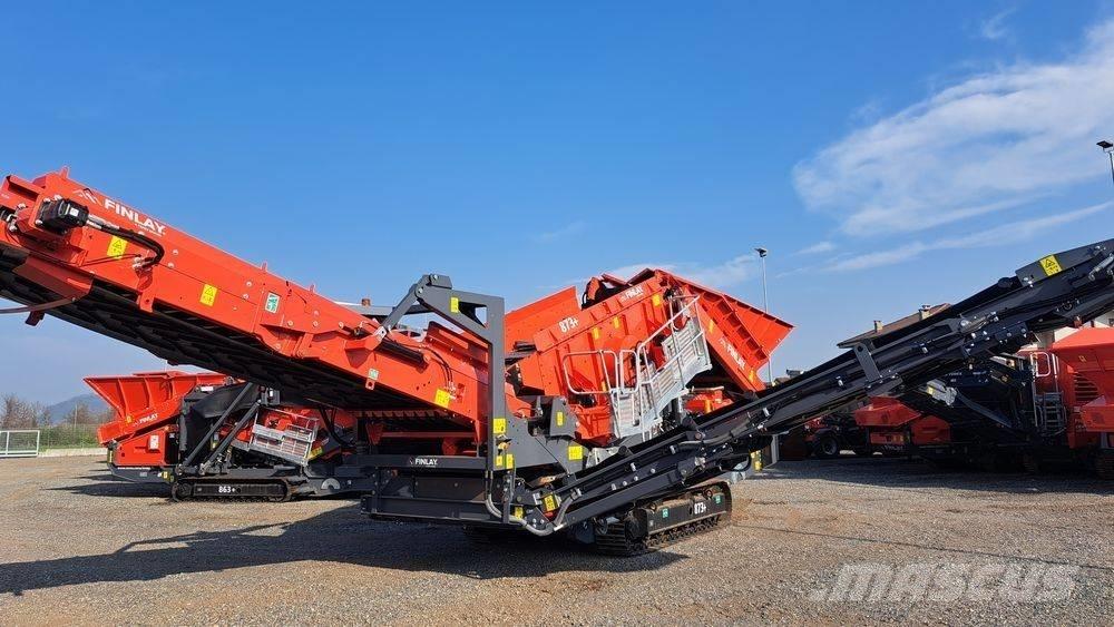 Terex Finlay 873+ 自走式スクリーン