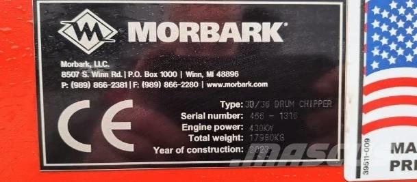 Morbark 30/36 廃棄物シュレッダー