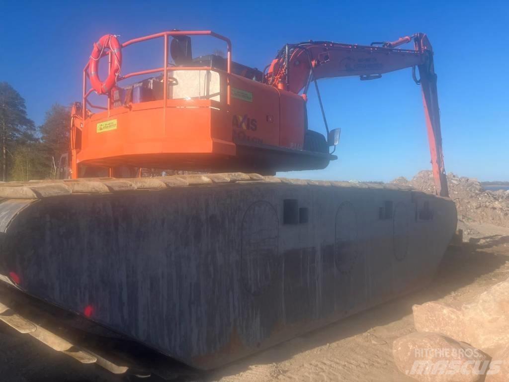 Hitachi ZX 130LCN 水陸両用油圧ショベル、ユンボ
